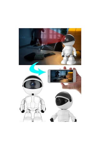 Robot Görünümlü Wi-fi Bebek Kamerası