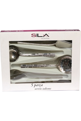 Sıla Collection Servis Kepçe Takımı