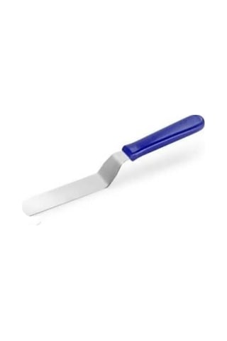 Eğik Sıvama Paleti - Spatulası Paslanmaz Çelik- 20 cm