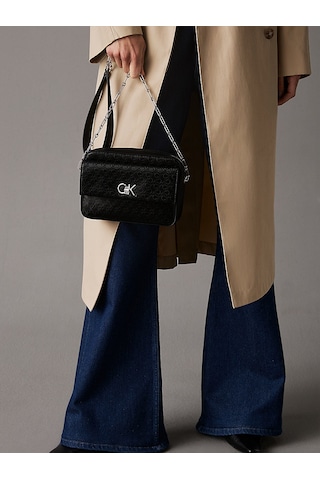 Calvin Klein Kadın Çapraz Çanta K60k6131400gj Siyah