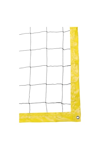 Güçlü File - Beach, Plaj Voleybol Filesi Ağı - 2mm - 9.5mt – SARI