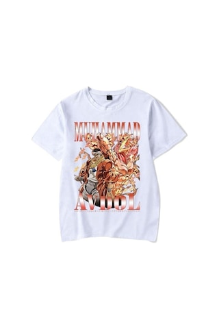 Noıssey Kırmızı Etiket Gala Jojo Tuhaf Macera T-shirt Model742 16765 Beyaz