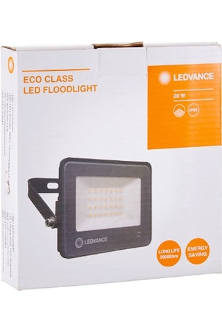 Ledvance Led Eco Class Projektör 20W Beyaz Işık 1700lm Antrasit