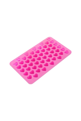 Yaratıcı Kalp Şekli 55-grid Ice Cube Tepsisi Pembe Diğer