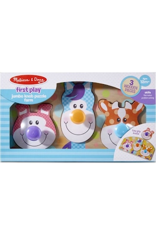 Melissa And Doug Büyük Tutmalı Yapboz Çiftlik