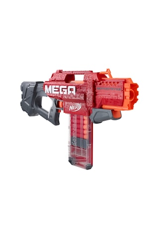 Nerf Mega Motostryke Pilli Dart Tabancası - 10 Dart Kapasiteli Şarjör Ve 10 Orijinal Mega Dart Dahil - Otomatik Oyuncak Silah
