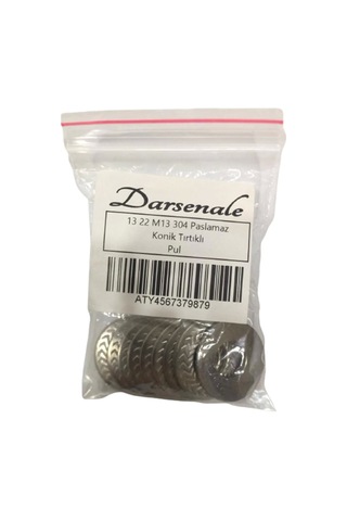 Krom Pul 304 Paslanmaz 13-22 10 Adet
