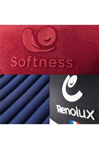 Renolux Jet 2 Softness Yükseltici Oto Koltuğu 137 - 150 Cm 15-36 Kg Kırmızı