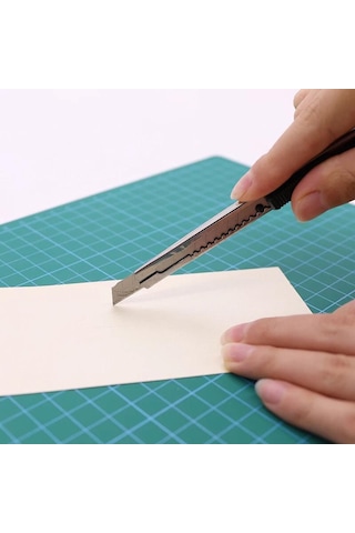 Kesim Matı Altlığı A2 45X60 Cm Gretuar ve 50 Cm Çelik Cetvel Set