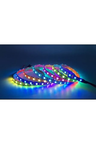 Ws2812B Ayrı Ayrı Adreslenebilir Argb Şerit 30Lu Led 5V