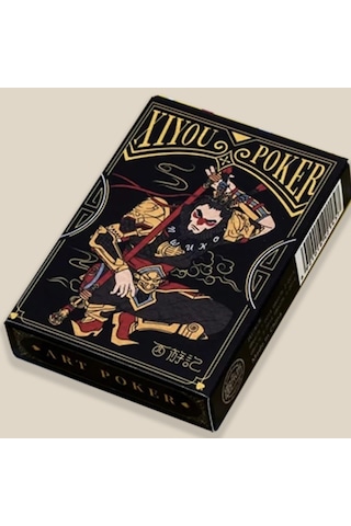 Art Poker Xiyou Poker Journey To The West Dark Edition Black Oyun Kağıdı İskambil Kartları Destesi