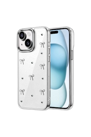 Newface Apple iPhone Uyumlu 14 Fiyonk Desenli Kapak - Desen 5 Belirtilmemiş