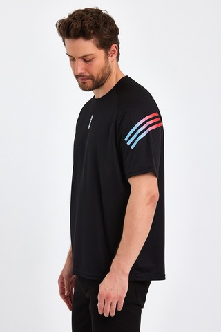 Genius Store Erkek Spor Tişört Baskılı Fitness Antrenman Fit S