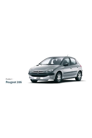 Peugeot 206 4Lü Cam Rüzgarlık Pejo 206
