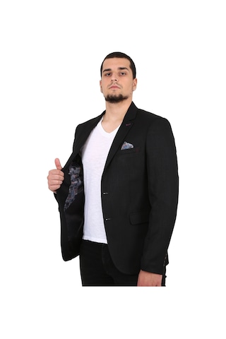 Sposo 5141 Iki Düğme Tek Yırtmaç Büyük Beden Blazer Ceket(372355497)