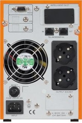 Makelsan 2kva Powerpack Se Onlıne 1/1f Lcd Ekran Tower Ups 12x 12v 9amper