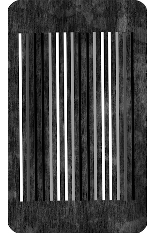 Rovigo Home Baskılı Kaymaz Taban 2 Li Banyo Paspas Takım Rvg5225-100X60-60X50 Çok Renkli