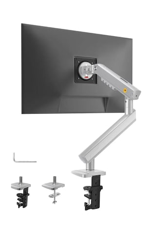 North Bayou A5-xs 17''-32'' Tek Kol 2-9 Kg Vesa Uyumlu Monitör Standı Silver