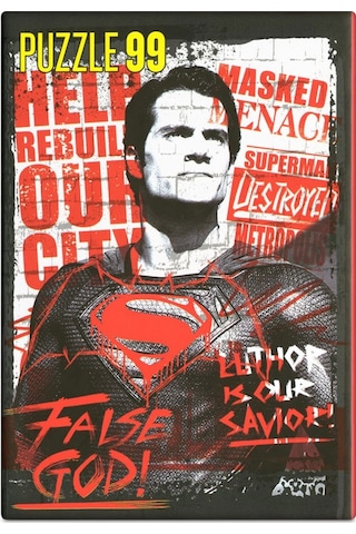 Mabbels Superman 99 Parça Puzzle
