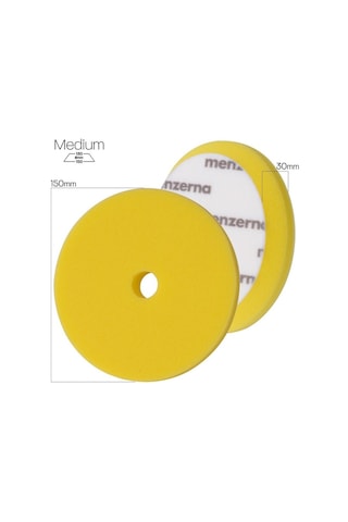 Menzerna İnce Kesim Pasta Süngeri Sarı - 150mm