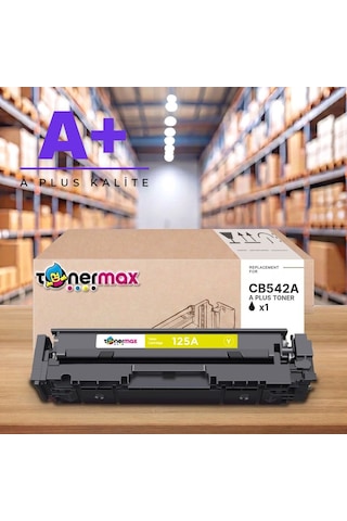 Hp 125a Cb542a Sarı Uyumlu Toner A Plus / Color Laserjet Cp1215 / Cp1515 / Cm1312