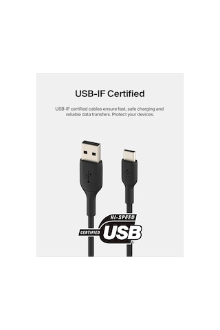 Belkin Usb-c Kablosu Boost Charge Usb-c-usb Kablosu, Note10, S10, Pixel 4, İpad Uyumlu Pro, Switc Sku: Smgstka73e9d5000