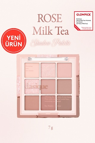 Dasique Mat Ve Işıltılı Renk Seçenekleri Sunan Far Paleti Shadow Palette 27 Rose Milk Tea 27 Rose Milk Tea