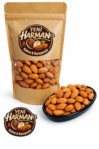 Yeni Harmancı Okul Beslenme Paketi Maxi 5'li Sağlıklı Atıştırmalık 2,5 Kg 500 Gr Çiğ Badem Içi, 500 Gr Çekirdeksiz Kuru Üzüm, 500 Gr Ceviz Içi, 500 Gr Kavrulmuş Fındık, 500 Gr Kaju Çiğ 2500 G
