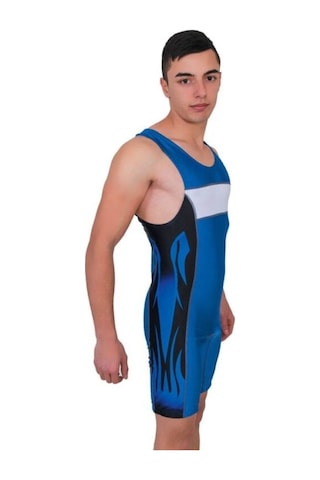 558 Baskılı Güreşçi Mayo