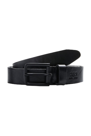 Jack & Jones Logo Detaylı Deri Kemer 12111066 - Black Siyah