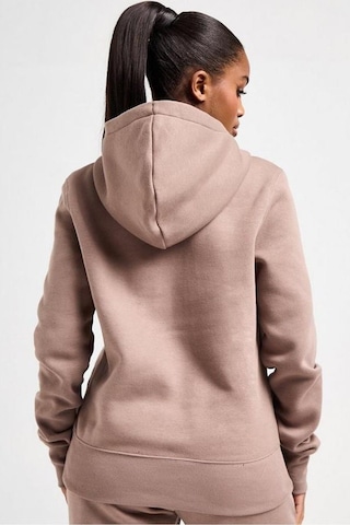 Nike Sportswear Phoenix Fleece Pullover Hoodie Kadın Kapüşonlu Sweatshirt Kahverengi Kahverengi
