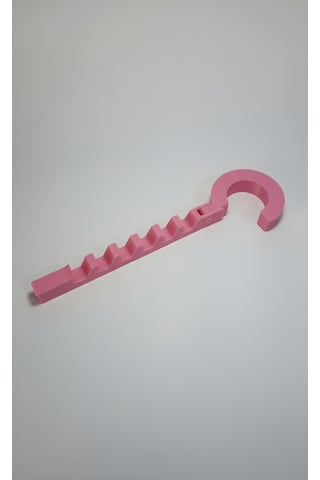 Dolap İçi Düzenleyici, Askılık Çoğaltıcı 6 Adet Takılabilmekte. Pembe