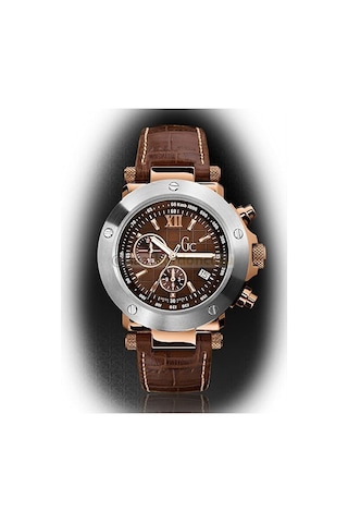 Guess Collection L45003g1 Uyumlu Kahverenk Deri Kordon