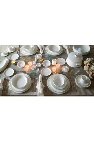 Koleksiyon Sufi Gold 132 Parça Yemek Takımı