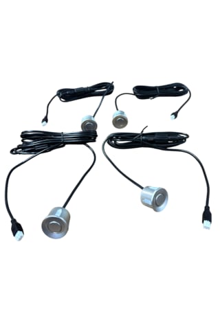 Araç Park Sensörü Gözü 22mm Gümüş Gri Snr22-g 4 Adet Fiyatı