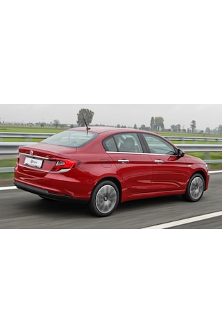 Fiat Egea Sedan Krom Stop Kaşı 3 Parça 2015 ve Üzeri P.Çelik