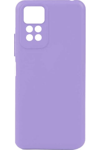Zore Redmi Note 11s Global Kılıf Msra Biye Silikon - Lila Lila