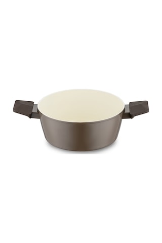 Jumbo Swiss Crystal Brown 7 Parça İndüksiyon Tabanlı Tencere Seti Kahverengi