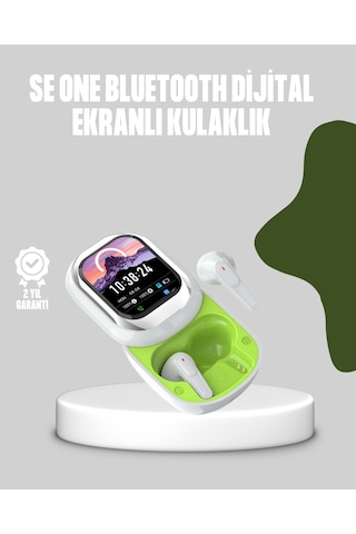 Kayar Kapak Tasarımlı Dokunmatik Ekranlı Kablosuz Bluetooth Kulaklık