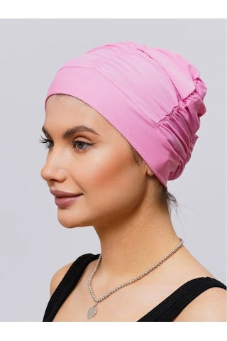 Topichome Havuz İçin Kumaş Yüzme Bonesi 165977902 Pembe