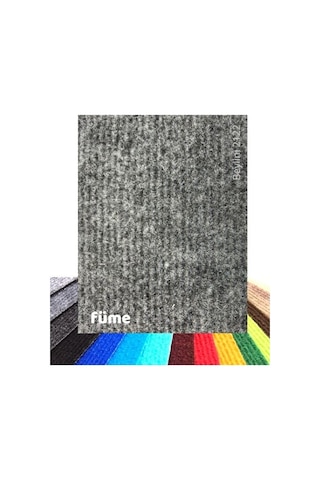 Beylini Halıfleks Duvardan Duvara Halı Gri 3mm 200x200