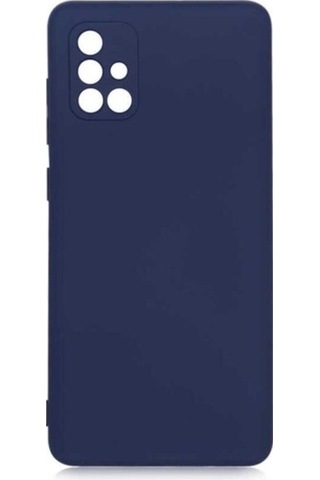 Samsung Uyumlu Galaxy A71 Kılıf Zore Mara Lansman Kapak Lacivert