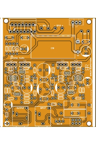 2*15 Watt Stereo Çift Kanal Amfi Devresi Tda7297 Watt Class A