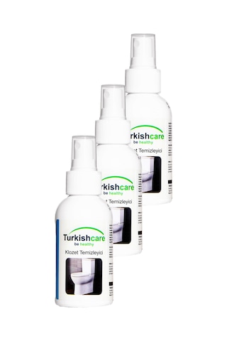 Klozet Tuvalet Temizleyici Hijyen Spreyi Seyahat Ve Çanta Boyu 100 Ml. Üçlü Set