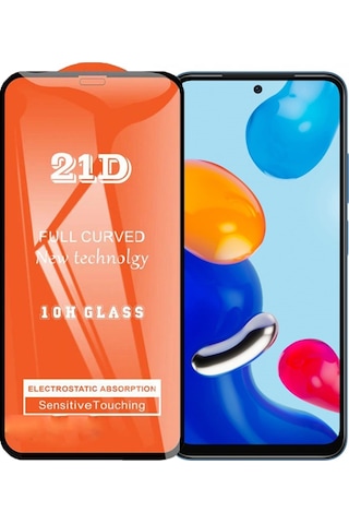 Pp Xiaomi Redmi Note 11 Ekran Koruyucu 21d Tam Kaplayan Kavisli