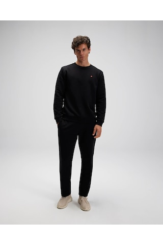Ellesse Erkek Sweatshirt Em579-bk Black Çok Renkli
