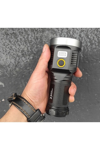 Powerdex Pd-12000 Profesyonel Avcı El Feneri 40w 4000 Lümen Siyah