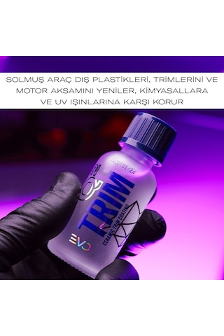 Gyeon Q² Trim Evo Plastik Koruyucu Ve Solmuş Plastik Yenileyici S