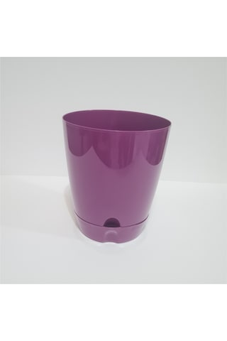 Plastik Tabaklı 20 Cm Saksı RENK