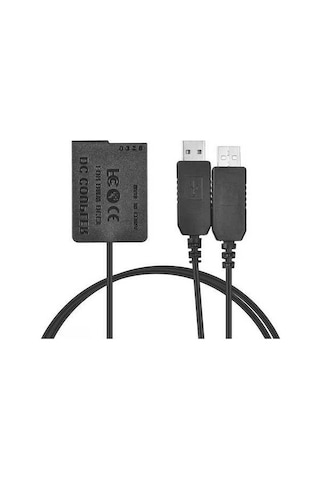 Novahub Andoer Usb Dmw-dcc8 Pil Adaptörü, Panasonic Kamera İçin Uzun Süreli Güç